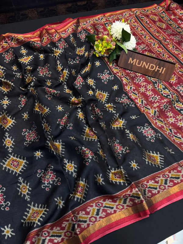 Pushpgiri Fancy Sarees with Zari Border for Party Wear