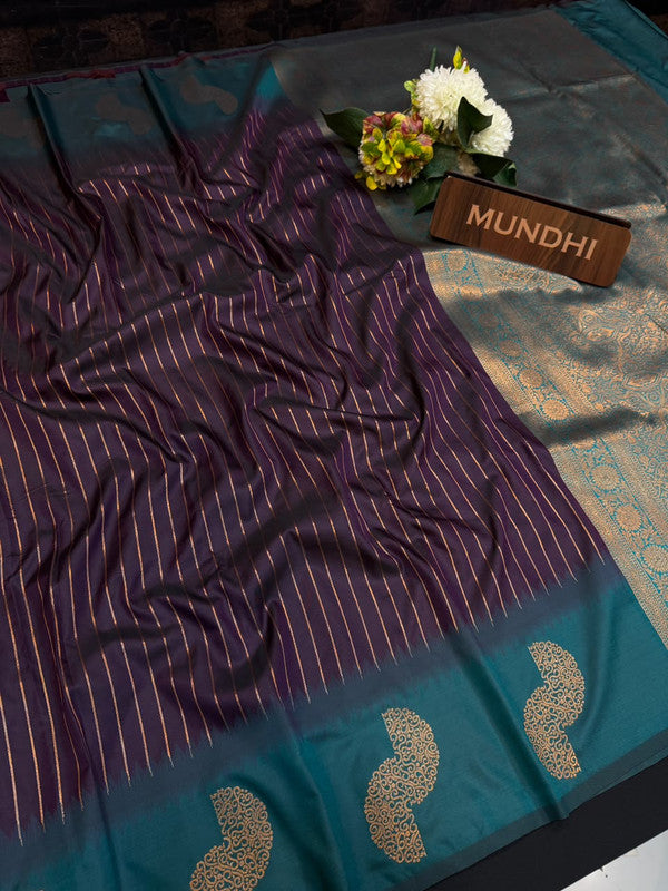 Premium Soft Silk Sarees with Zari Border for Festival Wear