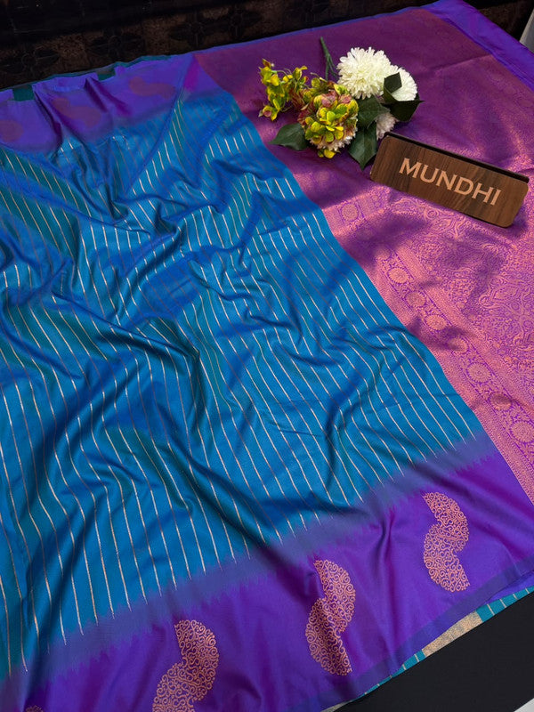 Premium Soft Silk Sarees | Elegant Zari Border| PST17