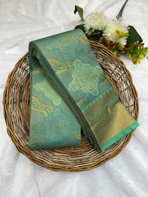 Premium semi silk saree with elegant Zari work