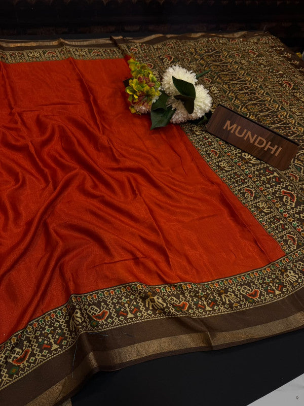 Mul Cotton Saree with Zari Border for Women in India