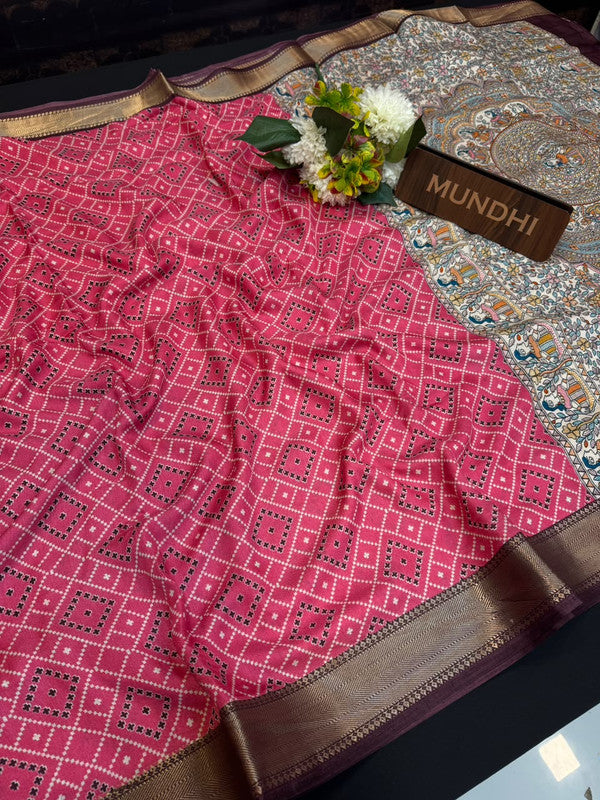 Vibrant Culture Fancy Sarees in fancy fabric for party wear