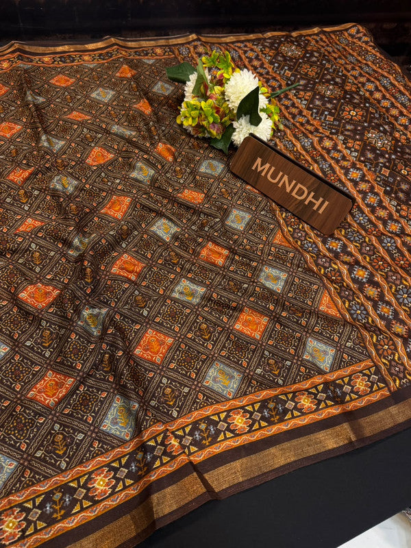 Siddharth Malai Cotton Fancy Sarees in fancy fabric for party wear