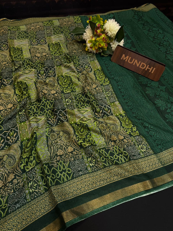 Siddharth Malai Cotton Fancy Sarees in fancy fabric for party wear