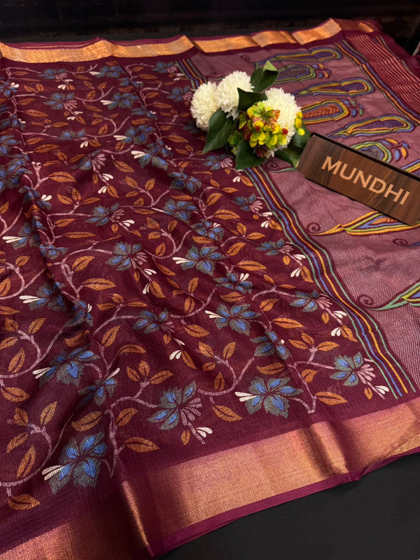 Siddhanth Banarasi Pankh Fancy Sarees in fancy fabric for party wear