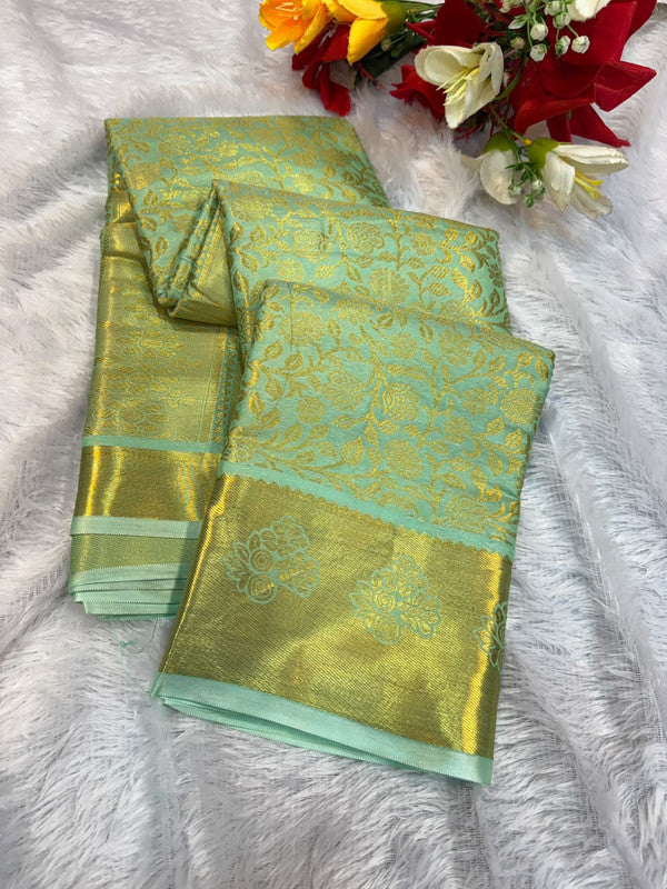 Trisha Silk Saree | Zari Work | T02