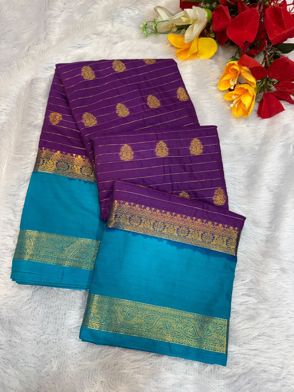 Mysore Crepe Silk Saree | Zari Work | MCS54