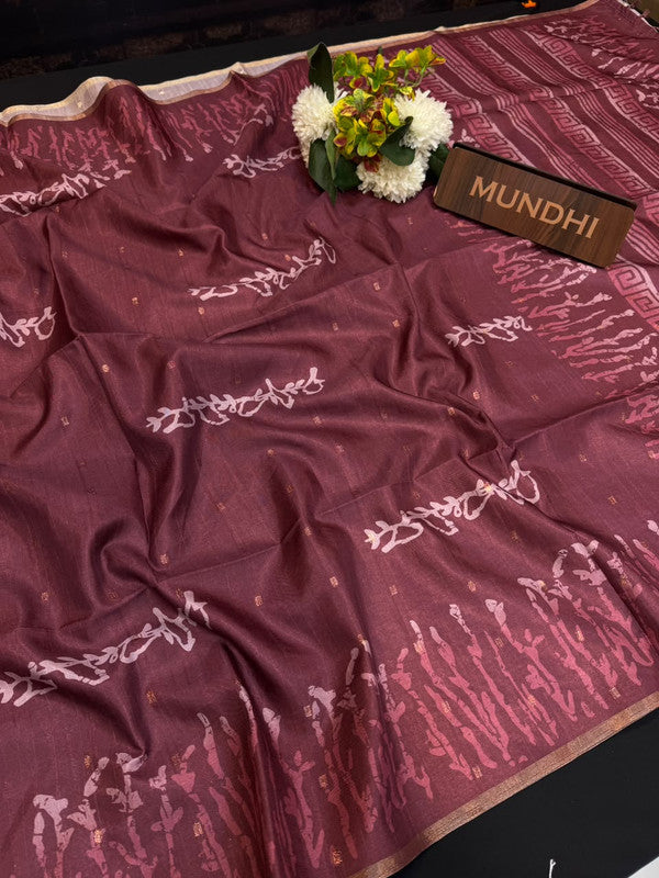 Kashmiri Butti Fancy Silk Saree | Digital Fancy Saree| BLR42