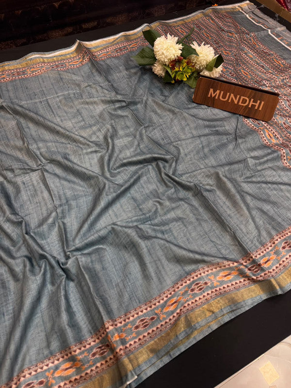Rashika Fancy Saree with zari and print design