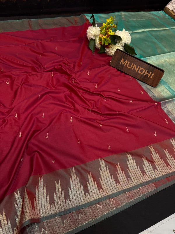 Upgrade your saree collection with the Vennila Semi Silk Saree and bring effortless elegance to every occasion.
