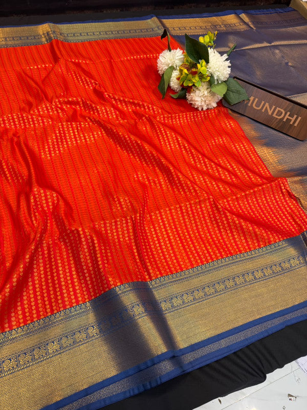 Upgrade your saree collection with the Vennila Semi Silk Saree and bring effortless elegance to every occasion.