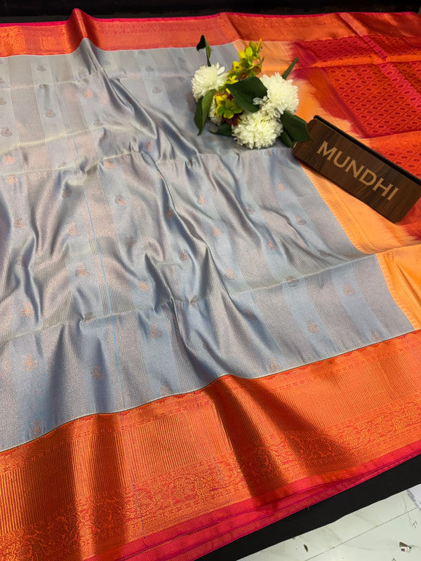 Upgrade your saree collection with the Vennila Semi Silk Saree and bring effortless elegance to every occasion.