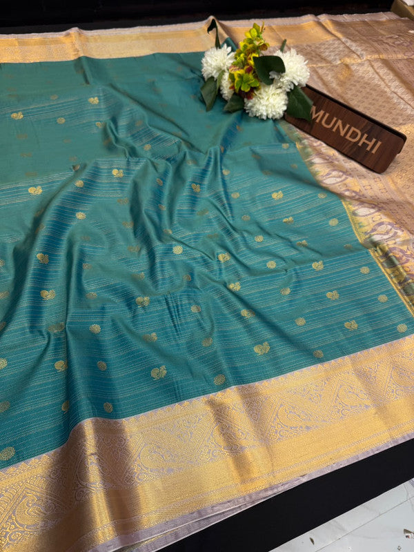 Upgrade your saree collection with the Vennila Semi Silk Saree and bring effortless elegance to every occasion.