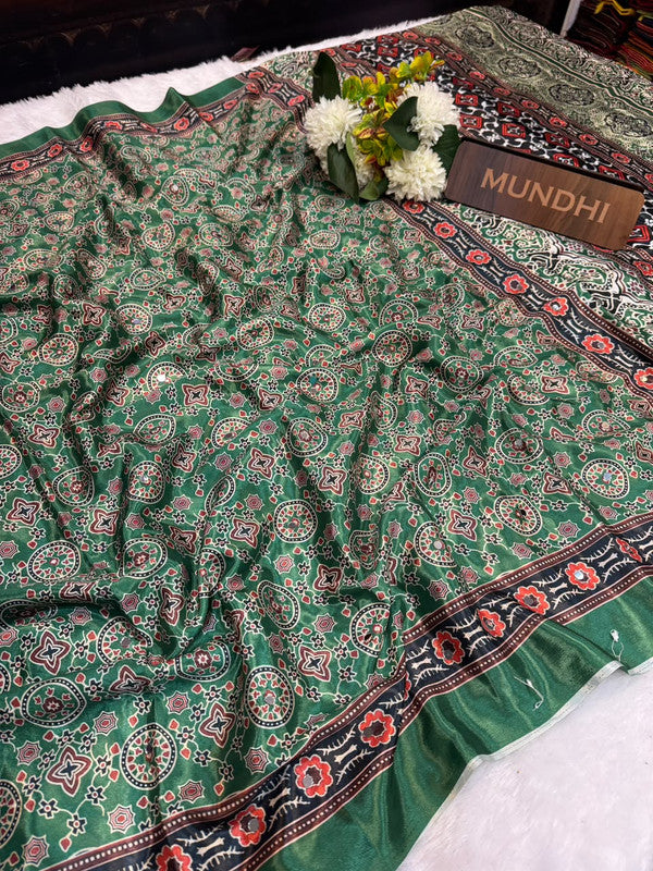 Diamond Fancy Silk Saree with elegant zari work