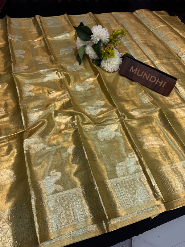 Zivara Silk Fancy Saree with elegant zari work
