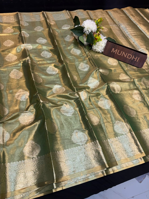 Zivara Silk Fancy Saree with elegant zari work