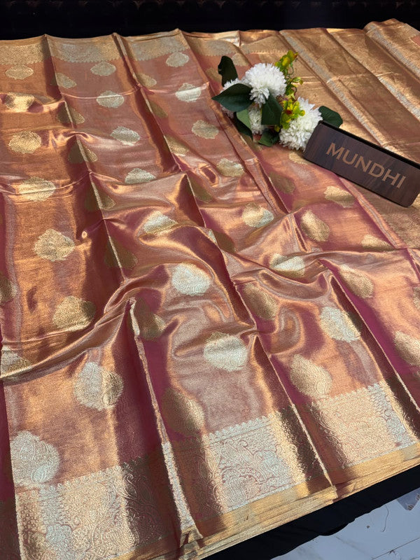 Zivara Silk Fancy Saree with elegant zari work