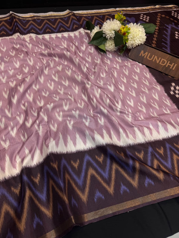 Madhubani Fancy Silk Saree with Elegant Zari Work| MDB05