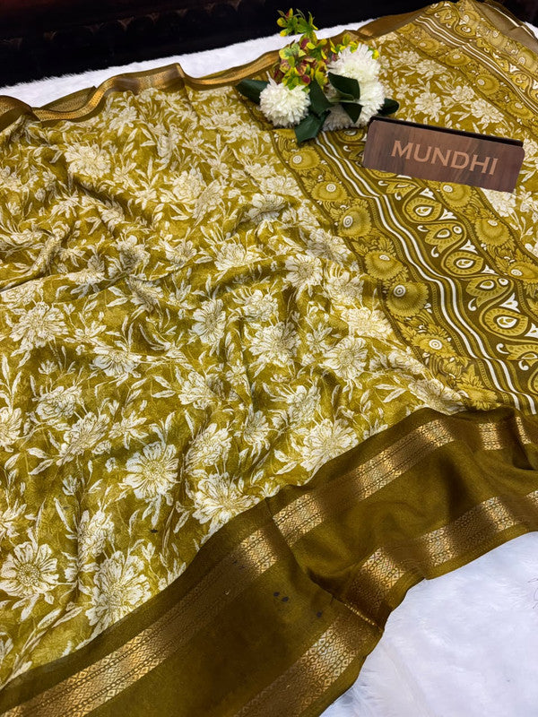 Love Today Fancy Saree with | Elegant Zari Work| LY22