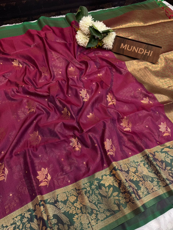 India Fancy Soft Silk | Zari Work | KFA26