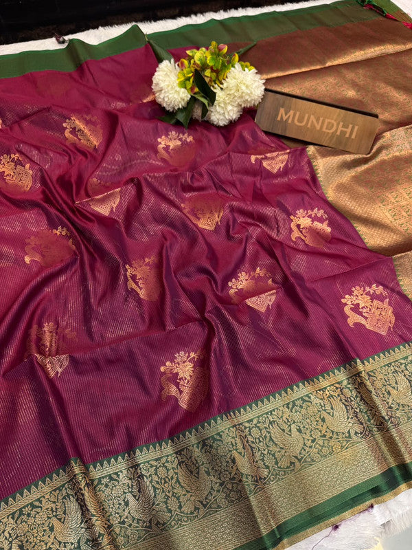 India Fancy Soft Silk | Zari Work | KFA34