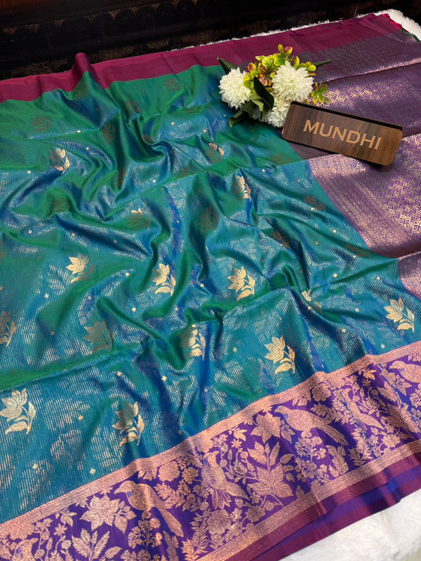 India Fancy Soft Silk | Zari Work | KFA41