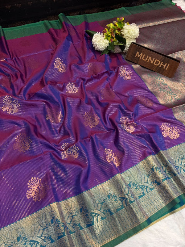 India Fancy Soft Silk | Zari Work | KFA44