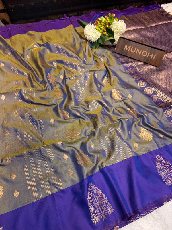 India Fancy Soft Silk | Zari Work | KFA48