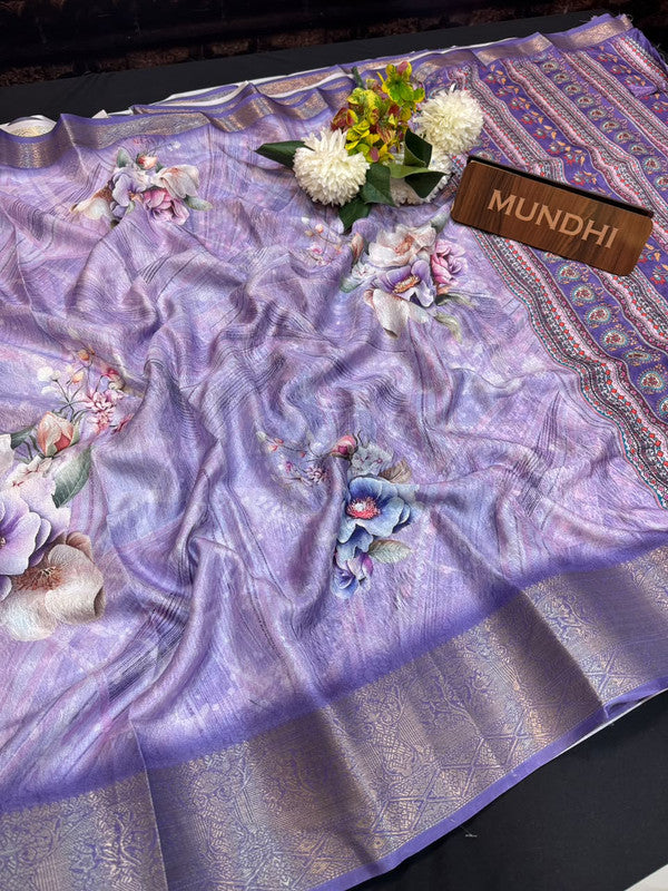 Priyatama Fancy Silk Saree with Zari Silk design