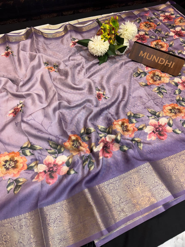 Priyatama Fancy Silk Saree with Zari Silk design