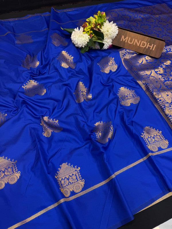 Maghizhini Soft Silk Saree with Zari Silk design