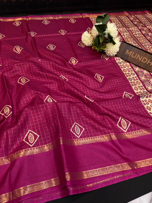Pritam Fancy Saree with elegant Fancy Silk design