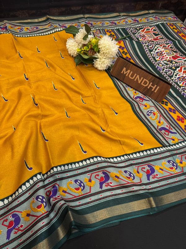 Mul Cotton Saree with Zari Border for Women in India