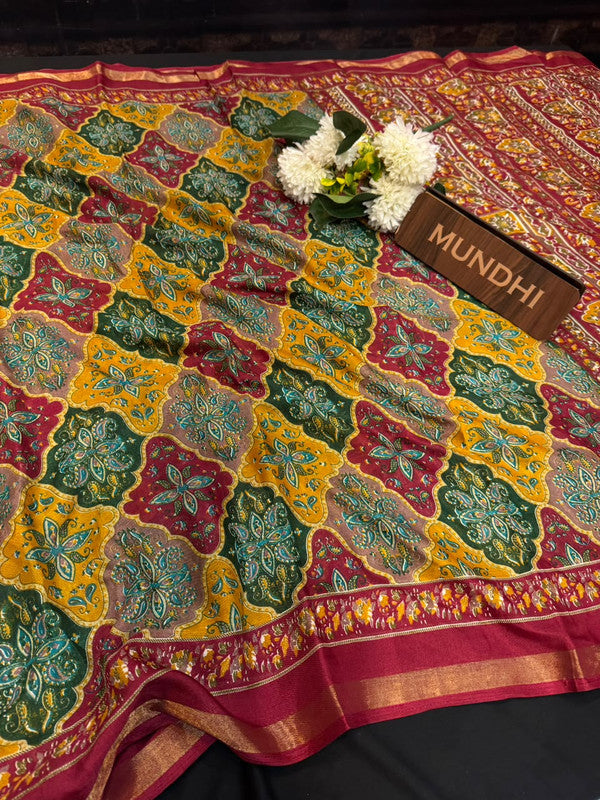 Black Cotton Sarees | Elegant Zari Border Collection| BK25