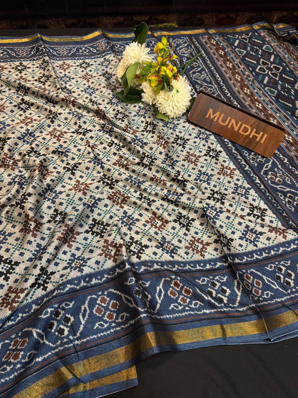 Black Cotton Sarees | Elegant Zari Border Collection| BK30