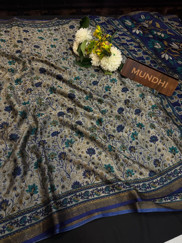 Black Cotton Sarees | Elegant Zari Border Collection| BK39