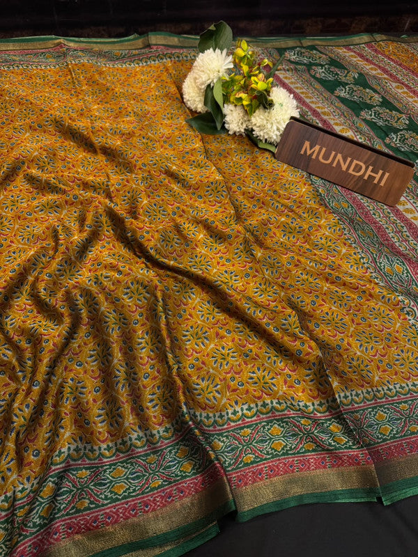 Black Cotton Sarees | Elegant Zari Border Collection| BK52