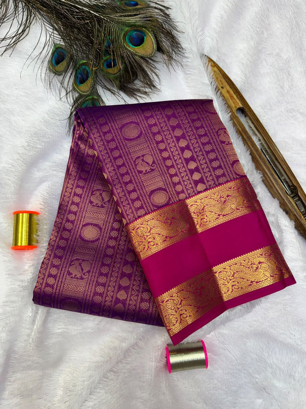 Amuthavalli Pure Silk | Wedding Saree | AMV91