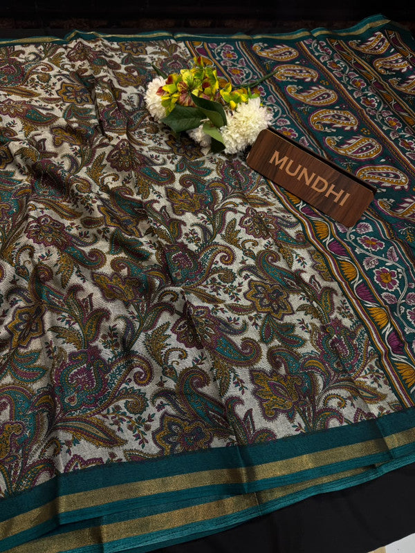 Pushpgiri Fancy Sarees | Elegant Zari Border Sarees| PH33