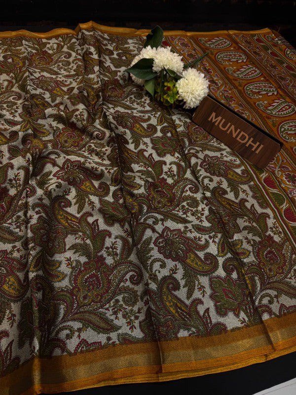 Pushpgiri Fancy Sarees | Elegant Zari Border Sarees| PH35