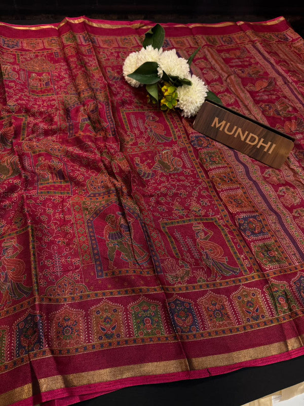 Pushpgiri Fancy Sarees | Elegant Zari Border Sarees| PH40