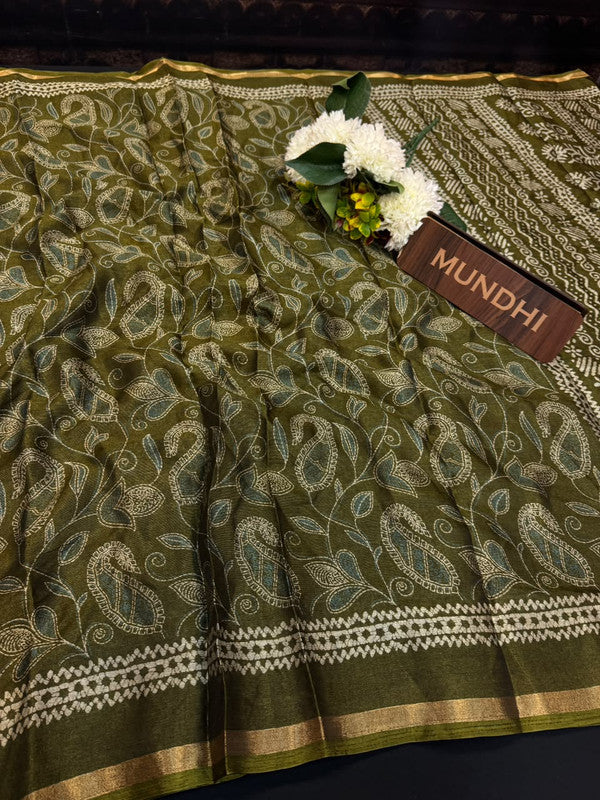 Pushpgiri Fancy Sarees | Elegant Zari Border Sarees| PH51