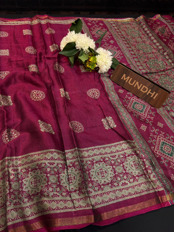 Pushpgiri Fancy Sarees | Elegant Zari Border Sarees| PH56