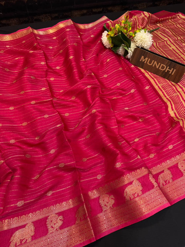 Vantara Fancy Saree with Zari Work| VNS28
