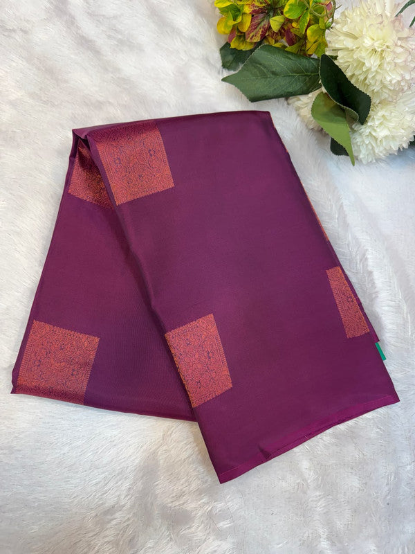 Pure Silk | Wedding Saree Border Less | M259