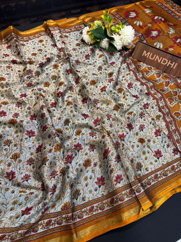 Pushpgiri Fancy Sarees | Elegant Zari Border Sarees| PH59