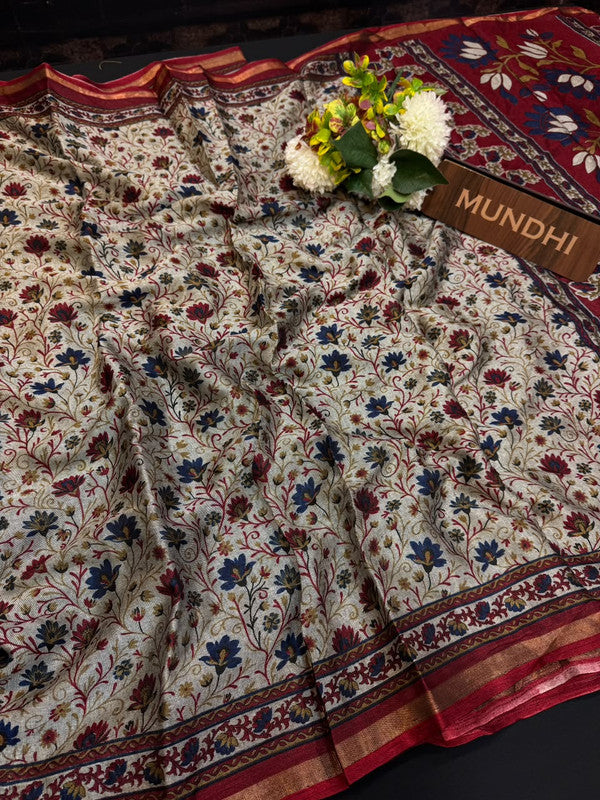 Pushpgiri Fancy Sarees | Elegant Zari Border Sarees| PH62