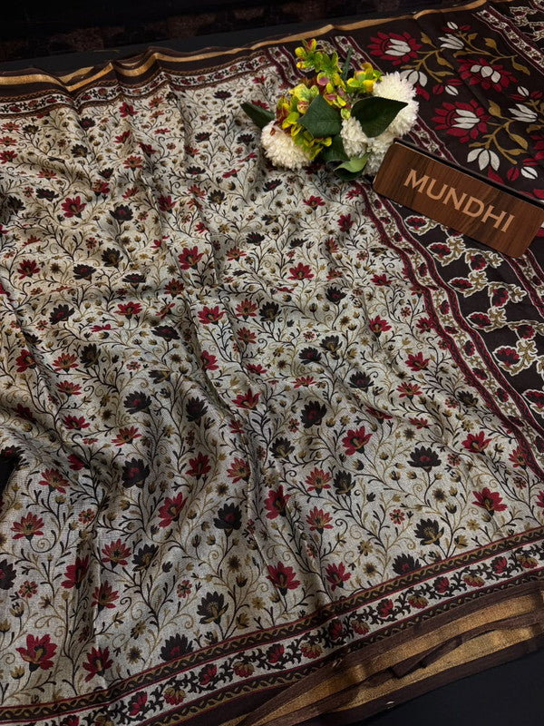 Pushpgiri Fancy Sarees | Elegant Zari Border Sarees| PH63