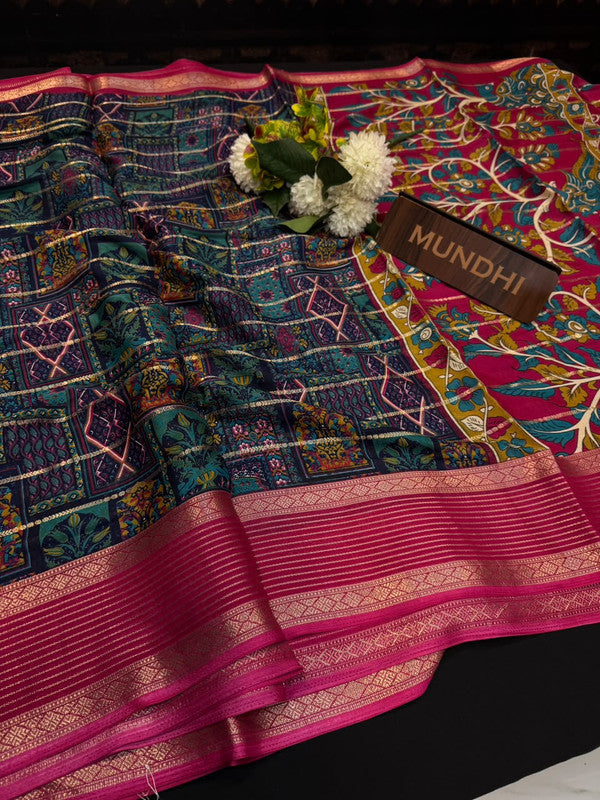 Vyoma Fancy Silk Saree | Zari Fancy Saree| VA08
