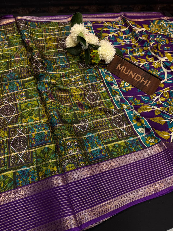 Vyoma Fancy Silk Saree | Zari Fancy Saree| VA06